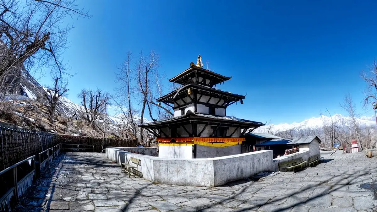 Muktinath Dham with Kailash Aerial